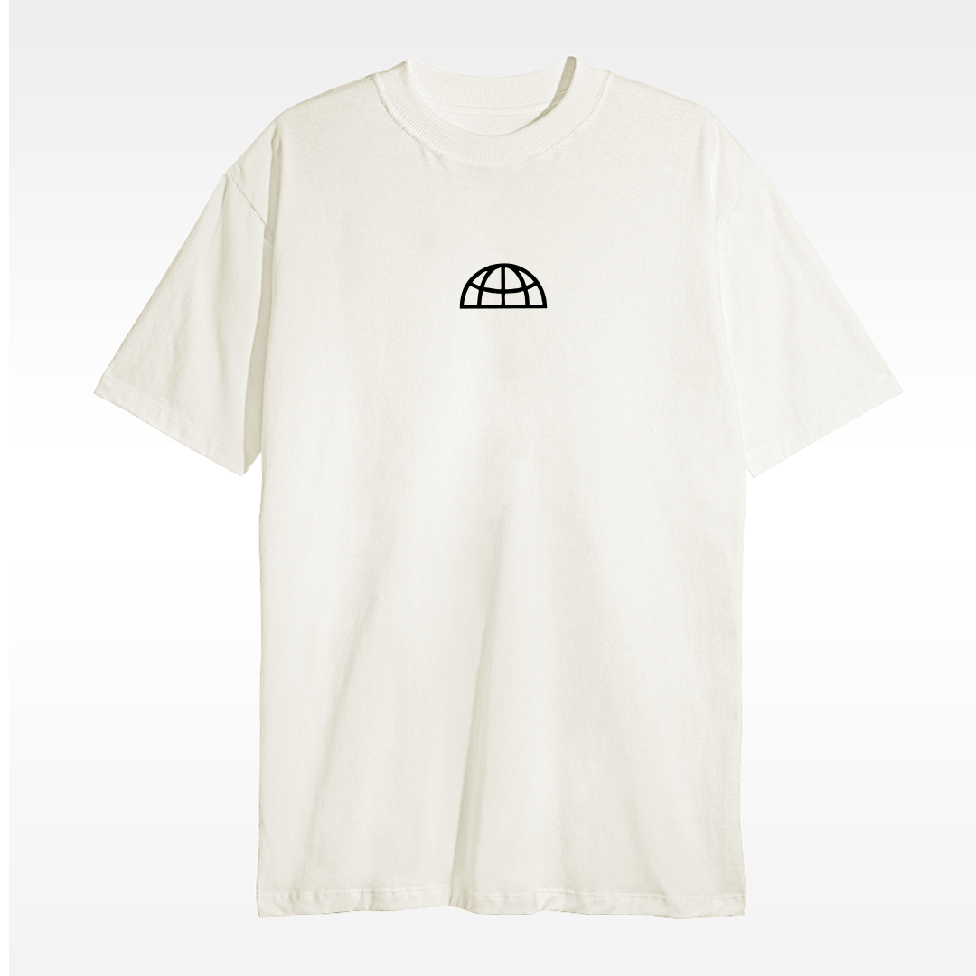 Camiseta Christocentric — Cristo Vive - Off White