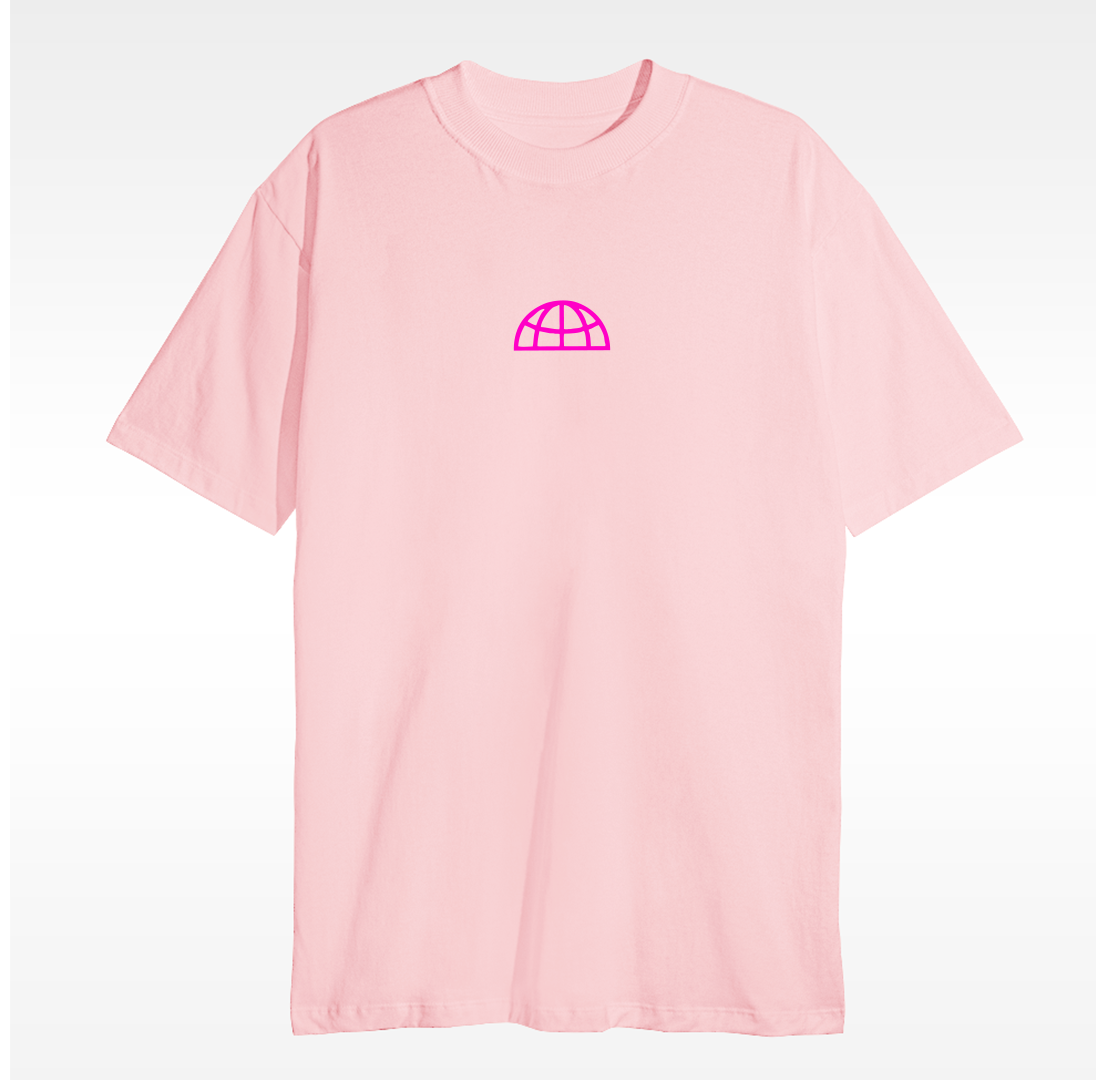 Camiseta Christocentric — Cristo Vive - Rosa
