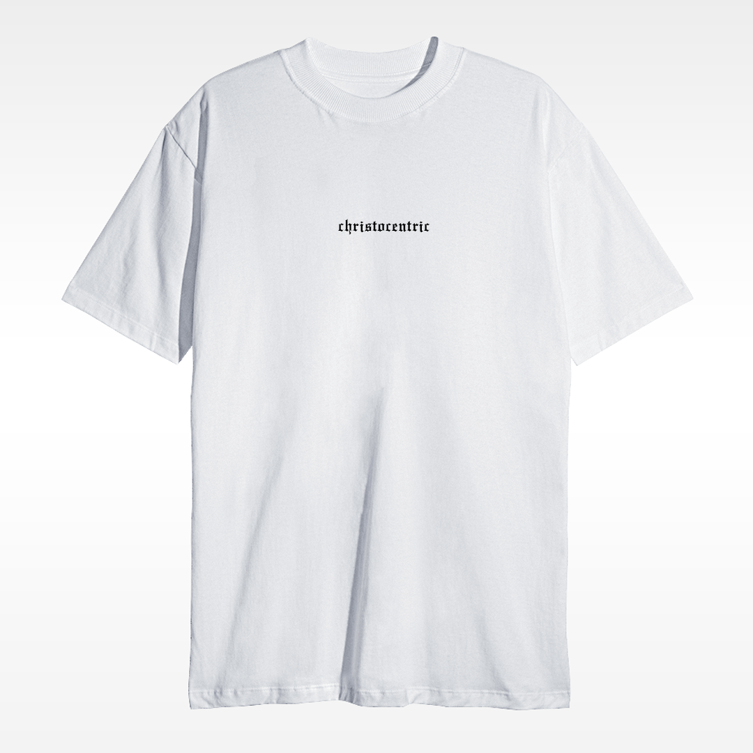 Camiseta Christocentric — JORNAL - Branca