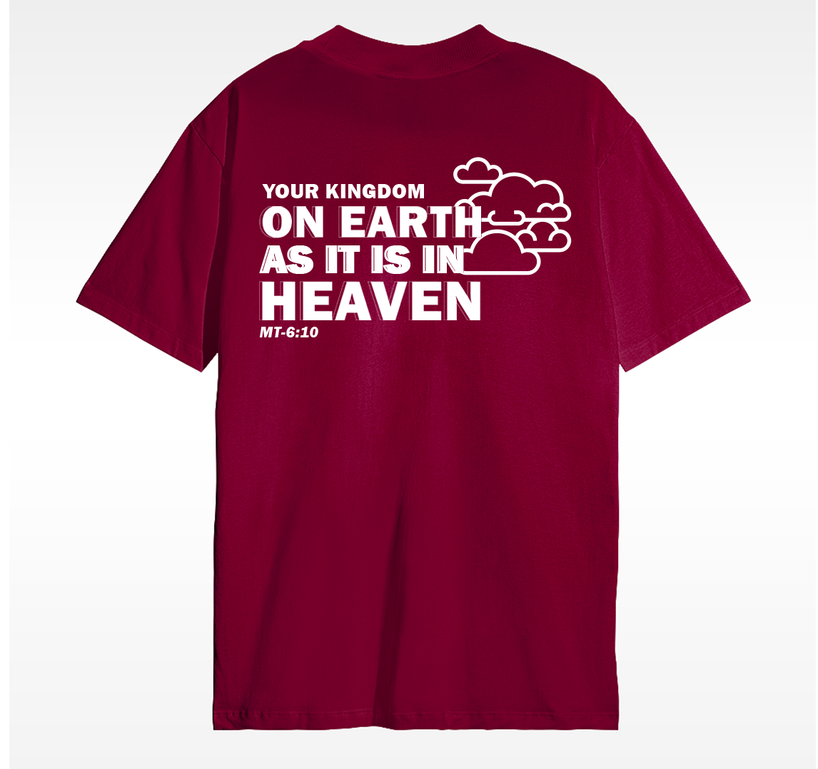 Camiseta Christocentric — Mateus 6:10