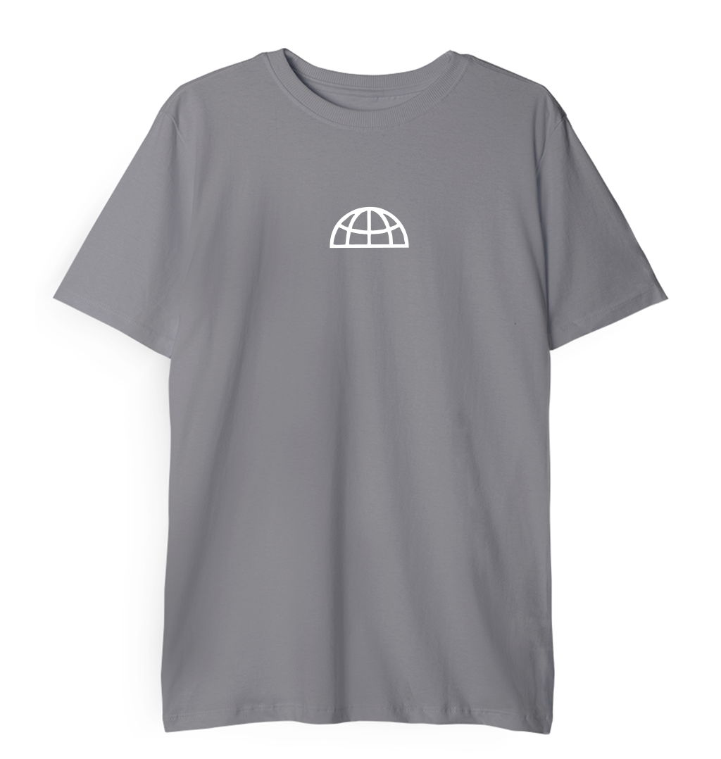 Camiseta Christocentric — Cristo Vive - Chumbo