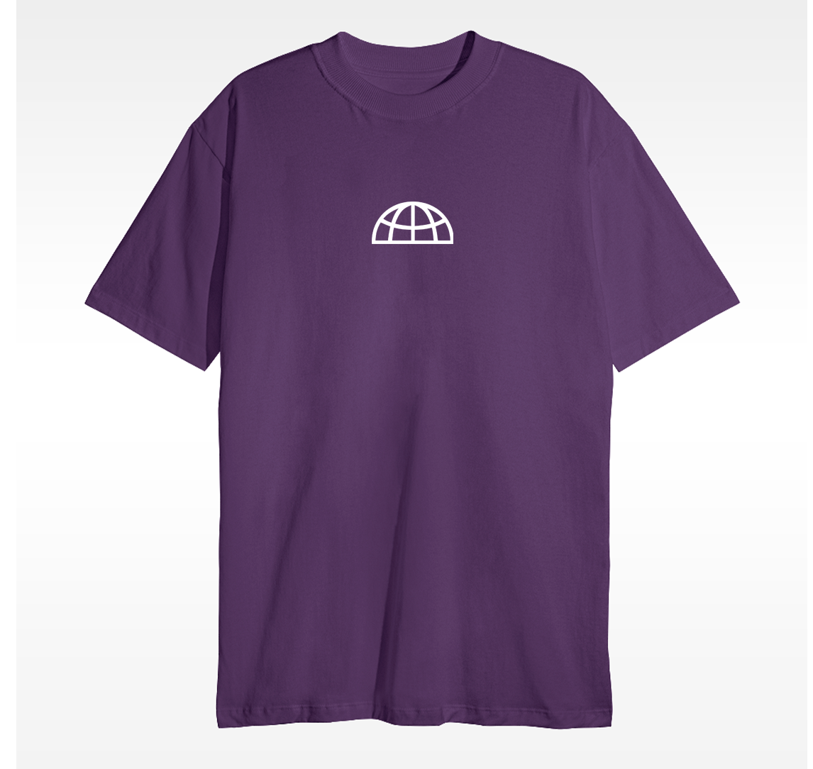Camiseta Christocentric - GLOBO - ROXA